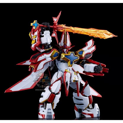 Action figure trasformabile King's Style Super Granzort HAGANE WORKS Good Smile Company in Face Mode e Battle Mode con dettagli in metallo