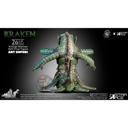 Kraken Ray Harryhausen Vintage-Stylized Soft-Vinyl