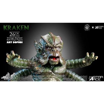 Kraken Ray Harryhausen Vintage-Stylized Soft-Vinyl