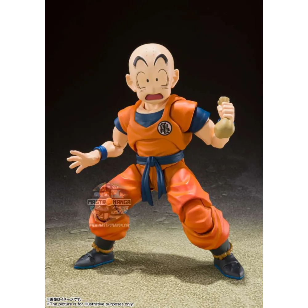 Krillin Earth Strong Man Dragon Ball Z S.H.Figuarts Reissue