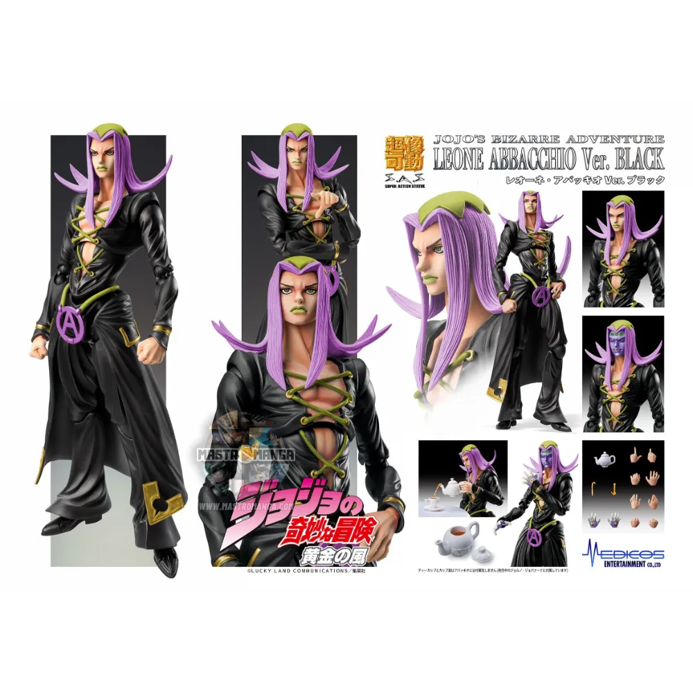 Leone Abbacchio Black Jojo's Bizarre Adventure: Golden Wind Chozokado