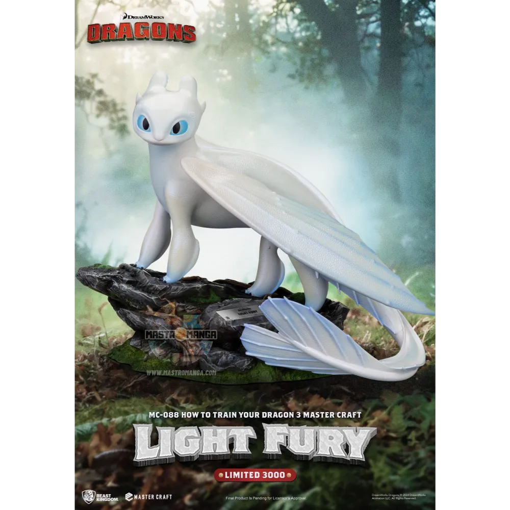Light Fury MC 088 How To Train Your Dragon 3 Master Craft