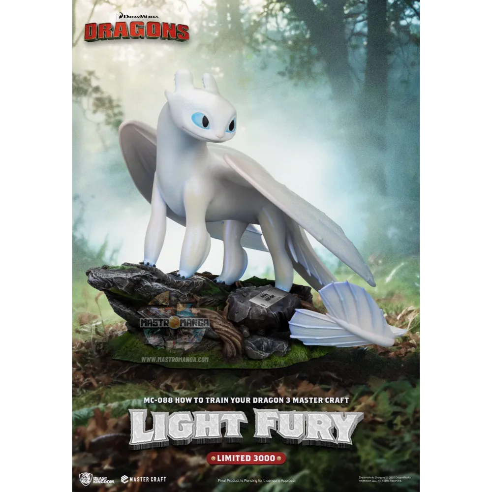 Light Fury MC 088 How To Train Your Dragon 3 Master Craft