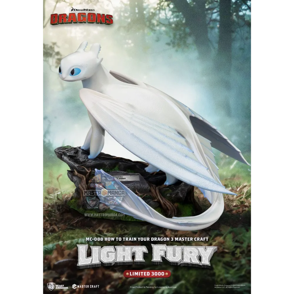 Light Fury MC 088 How To Train Your Dragon 3 Master Craft