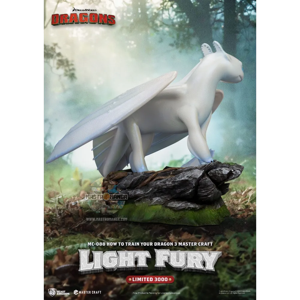 Light Fury MC 088 How To Train Your Dragon 3 Master Craft