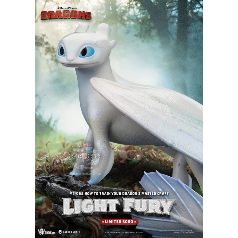 Light Fury MC 088 How To Train Your Dragon 3 Master Craft