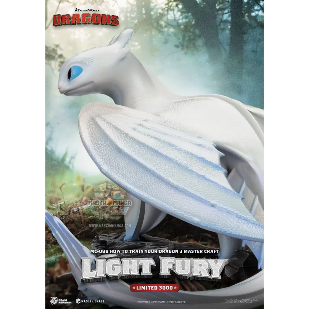Light Fury MC 088 How To Train Your Dragon 3 Master Craft