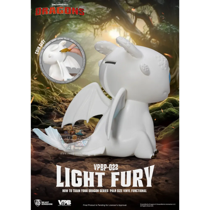 Light Fury How Train Your Dragon Palm Size Vinyl Bank