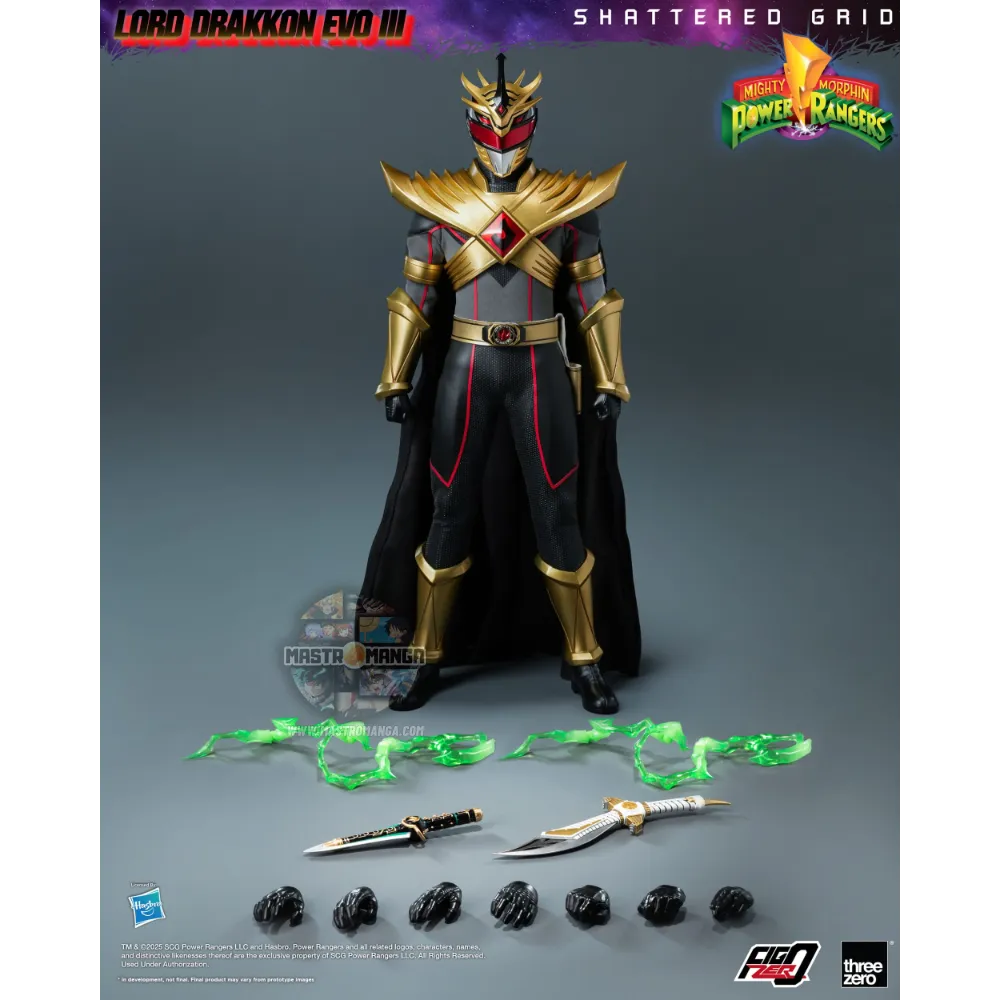 Lord Drakkon Evo III Mighty Morphin Power Rangers: Shattered Grid