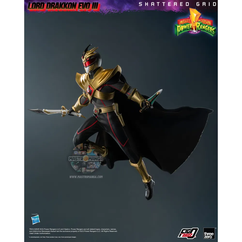 Lord Drakkon Evo III Mighty Morphin Power Rangers: Shattered Grid