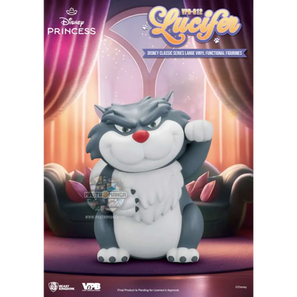 Lucifer Disney Classic Series Large Vinyl Piggy Bank