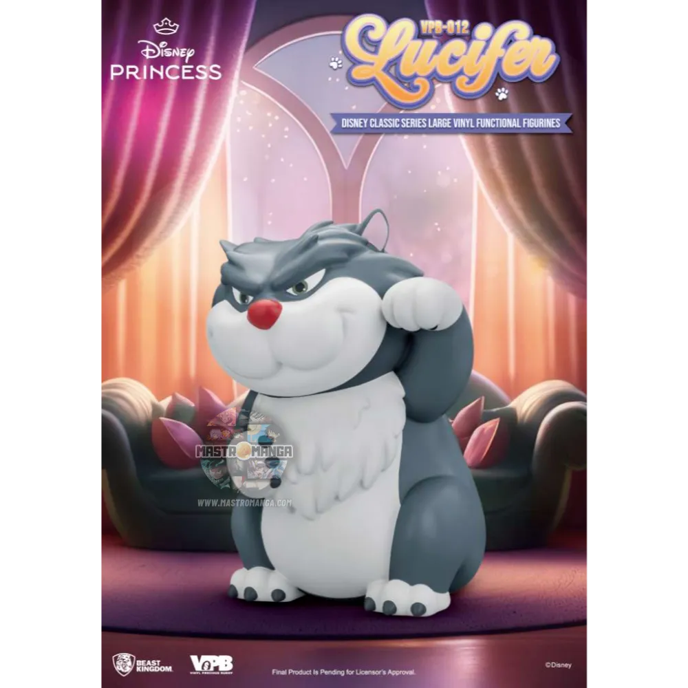 Lucifer Disney Classic Series Large Vinyl Piggy Bank