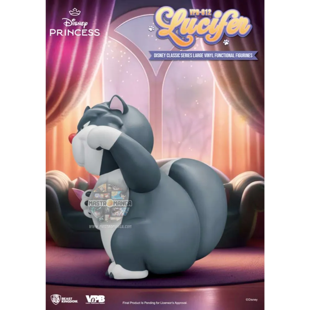 Lucifer Disney Classic Series Large Vinyl Piggy Bank