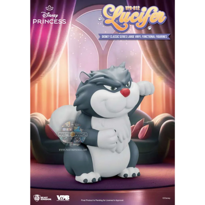 Lucifer Disney Classic Series Large Vinyl Piggy Bank