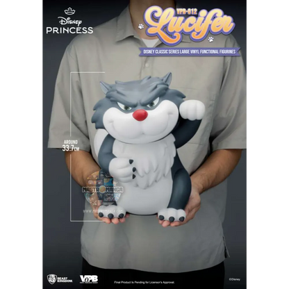 Lucifer Disney Classic Series Large Vinyl Piggy Bank