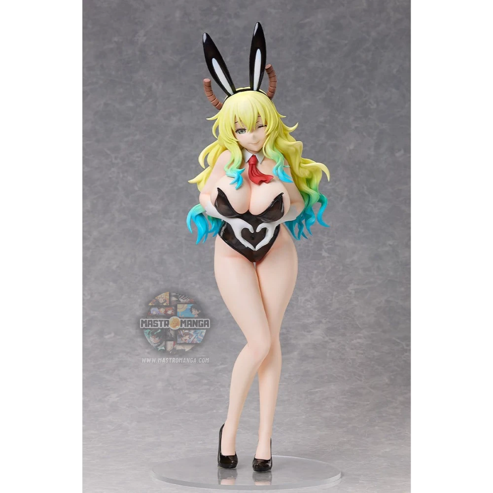 Lucoa Miss Kobayashi's Dragon Maid Bare Leg Bunny Freeing - Figure ufficiale della sensuale dragonessa in costume bunny senza calze