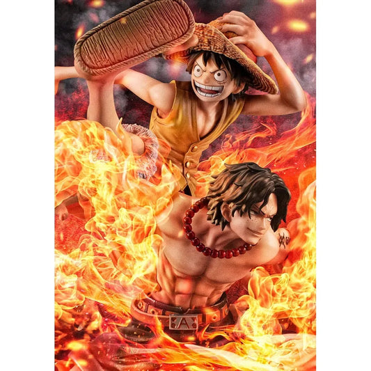 Luffy & Ace Bond Between Brother 20th Limited Version One Piece Portrait Of Pirates Neo-Maximum
