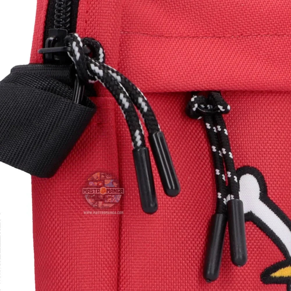 One Piece Luffy Jolly Roger Crossbody Bag (Red)