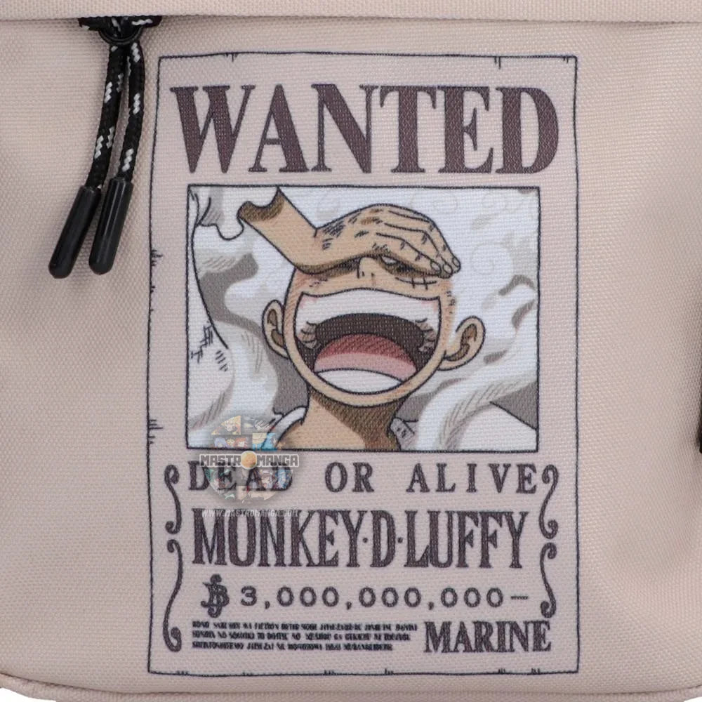 One Piece Luffy Wanted Crossbody Bag