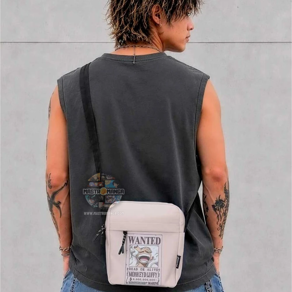 One Piece Luffy Wanted Crossbody Bag