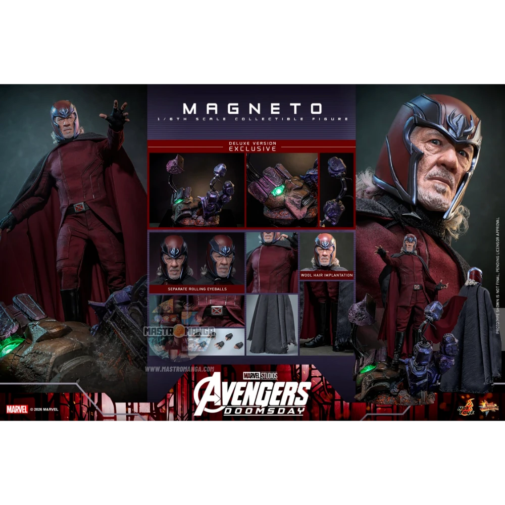 Magneto Deluxe Ver. Avengers: Doomsday Movie Masterpiece