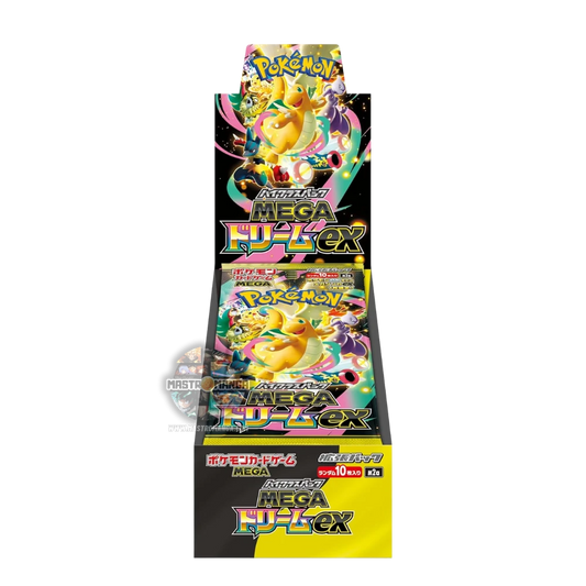 Mega Dream EX Pokémon Card Game Booster Box (JAP)
