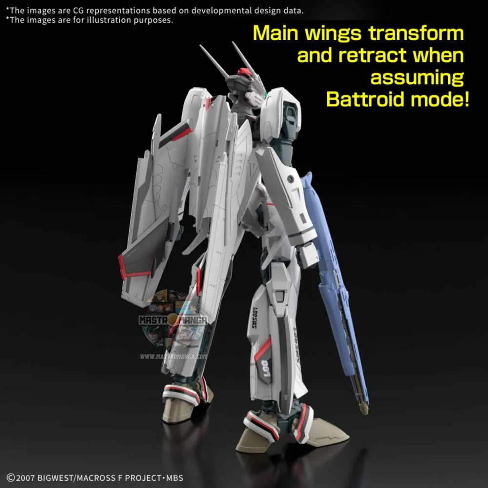 Messiah Valkyrie Alto Custom Vf-25f Hg Deluxe Set Gunpla Model Kit