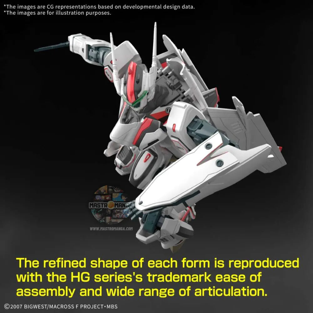 Messiah Valkyrie Alto Custom Vf-25f Hg Gunpla Model Kit