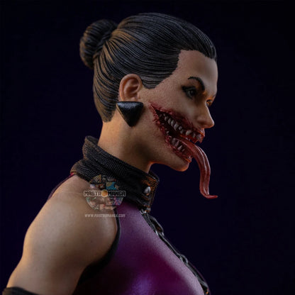 Mileena Mortal Kombat Iron Studios - Statua da collezione ufficiale della letale combattente con sai e costume iconico