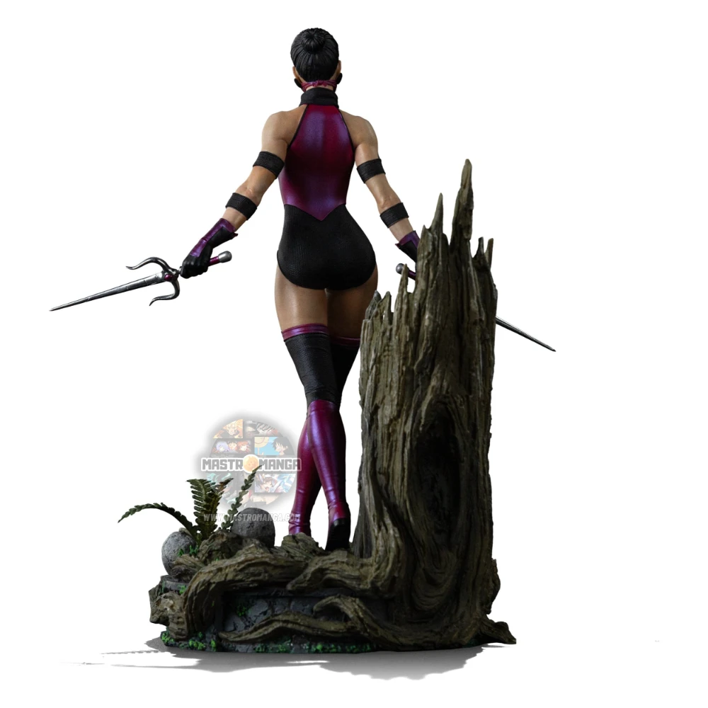 Mileena Mortal Kombat Iron Studios - Statua da collezione ufficiale della letale combattente con sai e costume iconico