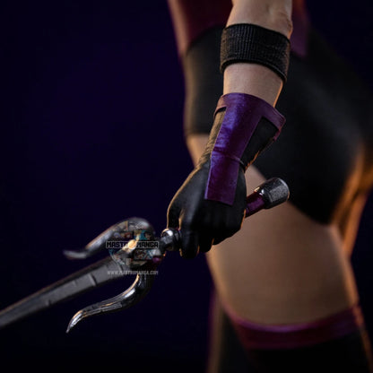 Mileena Mortal Kombat Iron Studios - Statua da collezione ufficiale della letale combattente con sai e costume iconico