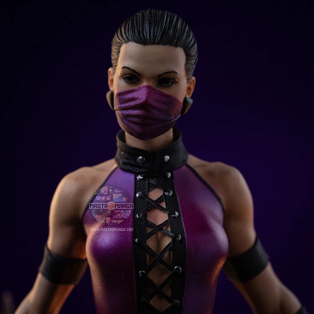 Mileena Mortal Kombat Iron Studios - Statua da collezione ufficiale della letale combattente con sai e costume iconico
