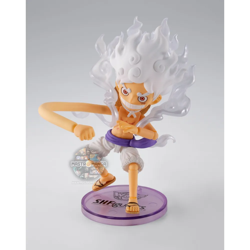 Monkey D. Luffy Gear 5 One Piece World Collectable Figure X S.H.Figuarts