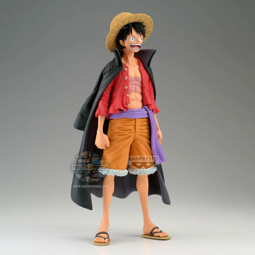 Monkey D. Luffy The Anime One Piece Figure Premium Banpresto - Figure ufficiale del protagonista con stile fedele all'estetica originale dell'anime e colori vividi