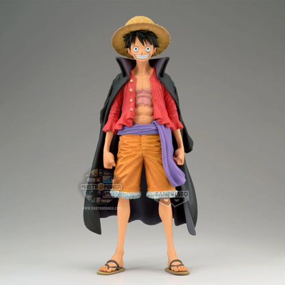 Monkey D. Luffy The Brush One Piece Figure Premium Banpresto - Figure ufficiale del Capitano dei Pirati di Cappello di Paglia in esclusiva composizione artistica ispirata al pennello giapponese