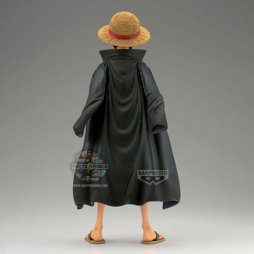 Monkey D. Luffy The Brush One Piece Figure Premium Banpresto - Figure ufficiale del Capitano dei Pirati di Cappello di Paglia in esclusiva composizione artistica ispirata al pennello giapponese