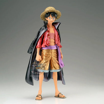 Monkey D. Luffy The Metallic One Piece Figure Premium Banpresto - Figure ufficiale del protagonista con spettacolare finitura metallica esclusiva e dettagli luminosi premium