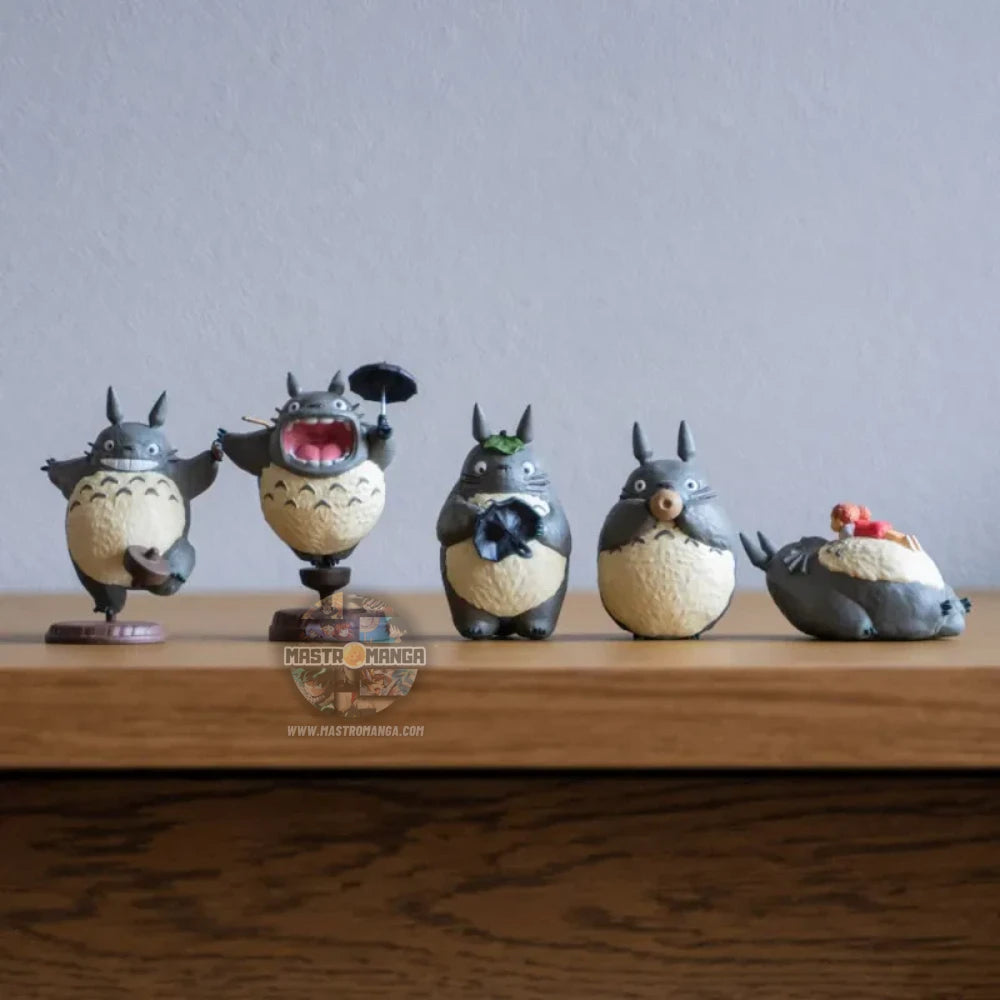 My Neighbor Totoro Figures Assortment 02 Display Box Studio Ghibli - Set di mini figure ufficiali dei personaggi iconici del capolavoro animato di Hayao Miyazaki
