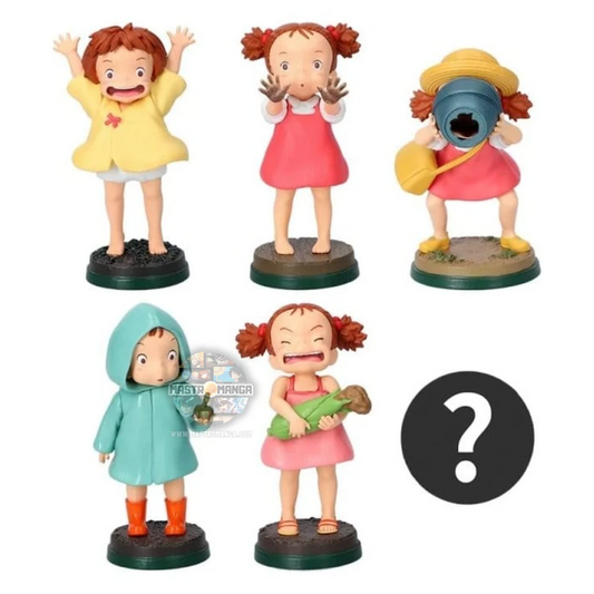 My Neighbor Totoro Mei Figures Assortment Display Box Studio Ghibli - Set di mini figure ufficiali della dolce protagonista del capolavoro animato di Miyazaki