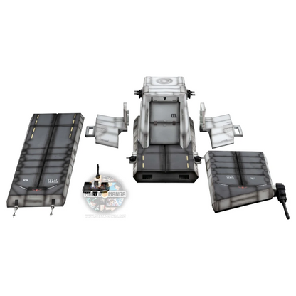 Nahel Argama Catapult Gundam Unicorn Deck Realistic Model Series