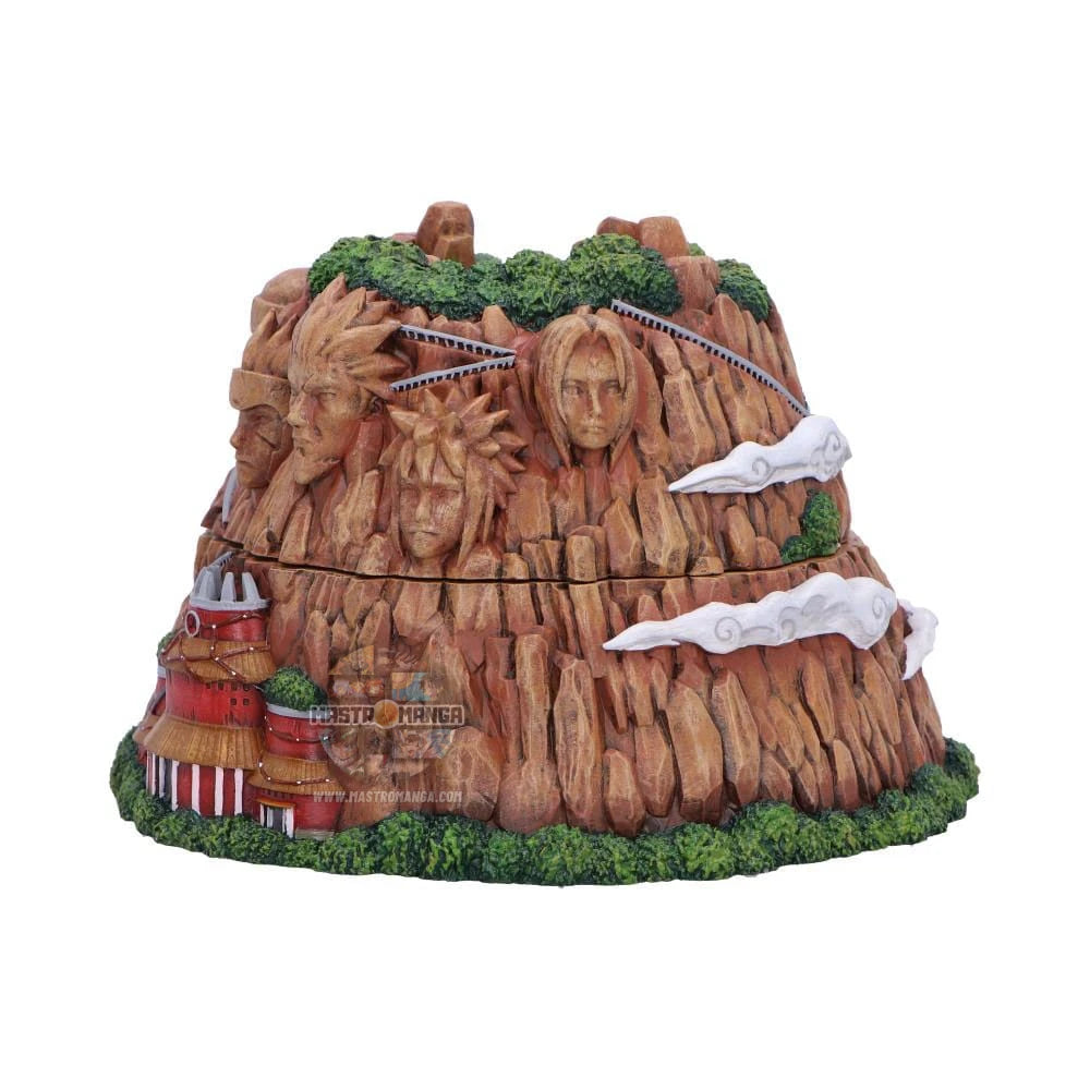 Hokage Rock Box Naruto Nemesis Now - Cofanetto da collezione ufficiale ispirato al leggendario monumento degli Hokage del Villaggio della Foglia