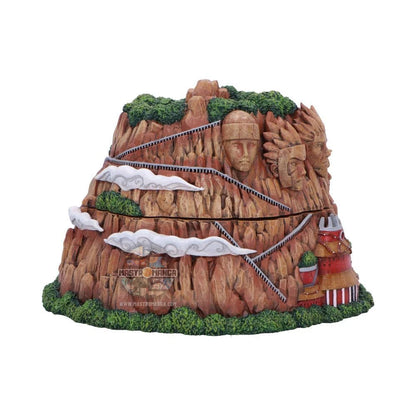 Hokage Rock Box Naruto Nemesis Now - Cofanetto da collezione ufficiale ispirato al leggendario monumento degli Hokage del Villaggio della Foglia
