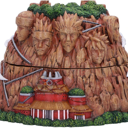 Hokage Rock Box Naruto Nemesis Now - Cofanetto da collezione ufficiale ispirato al leggendario monumento degli Hokage del Villaggio della Foglia