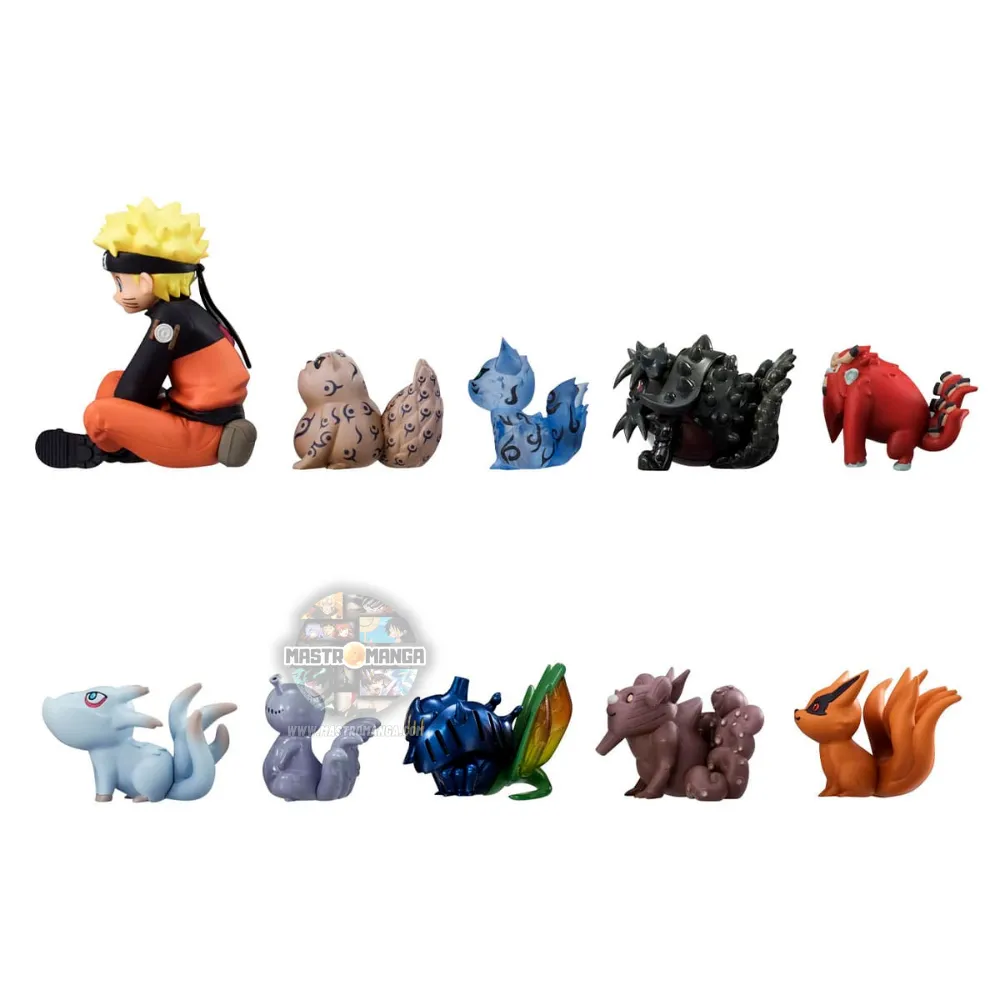 Naruto Uzumaki & Biju Naruto Shippuden Gaiden GEM Set