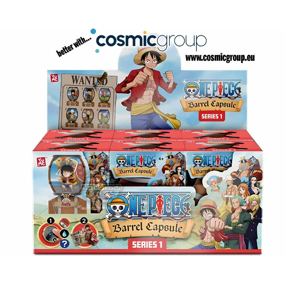 Set display One Piece Barrel Capsule Collection Megahouse figure nei barili