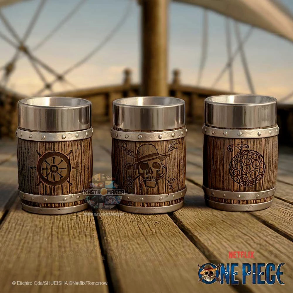 One Piece Barrel Shot Glass Set