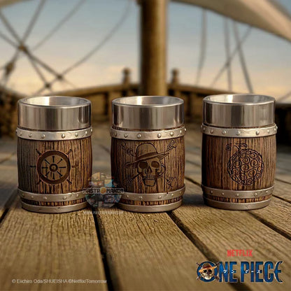 One Piece Barrel Shot Glass Set