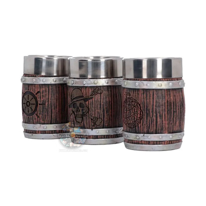 One Piece Barrel Shot Glass Set