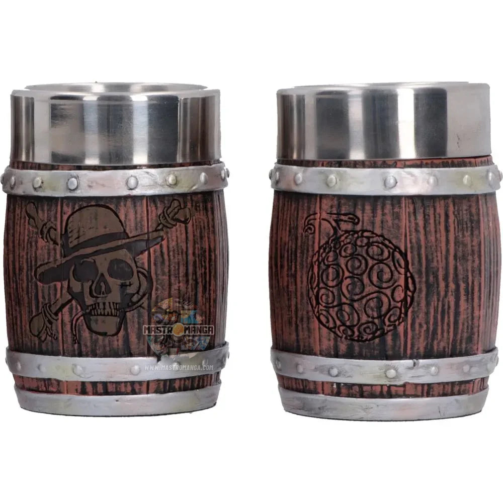 One Piece Barrel Shot Glass Set