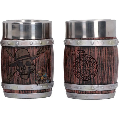 One Piece Barrel Shot Glass Set